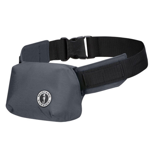 Mustang Survival Minimalist Manual Inflatable Belt Pack Admiral Gray